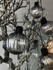 Lichtslinger JADE - 10 st. rookkleurige bollen - Goedgekeurd voor binnen / buiten