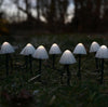 Lichtsnoer MUSHROOM met zonnepanelen