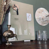 Magnetisch glazen bord - 40x60 cm Beige