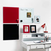 Magnetisch glazen bord – Rood 45×45