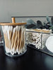 Make-up organizer van acryl - 200 wattenstaafjes