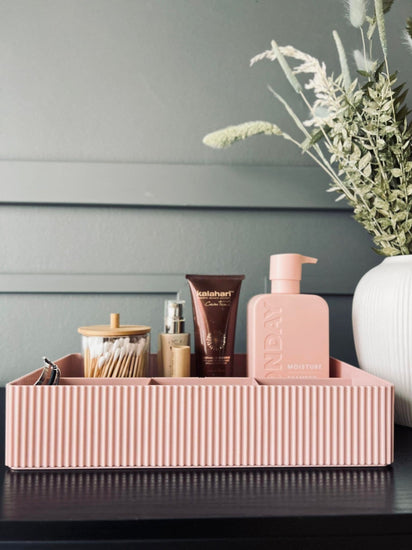 Makeup / krea organiser - Rosa - VIAMAJA.DK