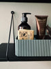 Make-up organizer met vakverdeling – Grijs