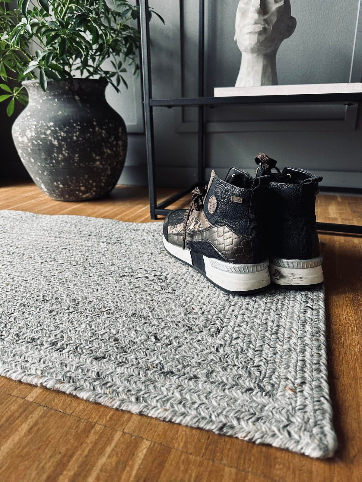 Måtte 60x90cm Lys grå - Kan bruges inde og ude - VIAMAJA.DK