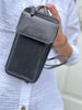 Mobile crossbodytas FREJA - Vintage blue