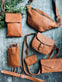 Mobiltaske Small Aura Cognac - VIAMAJA.DK