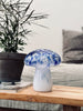 MUSHROOM Lamp m. LED – Royal blue mondgeblazen glas