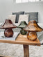 MUSHROOM Lampe med LED 18cm – Grøn - VIAMAJA.DK