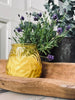 Muggenkaars Citronella in gekleurd glas - GEEL