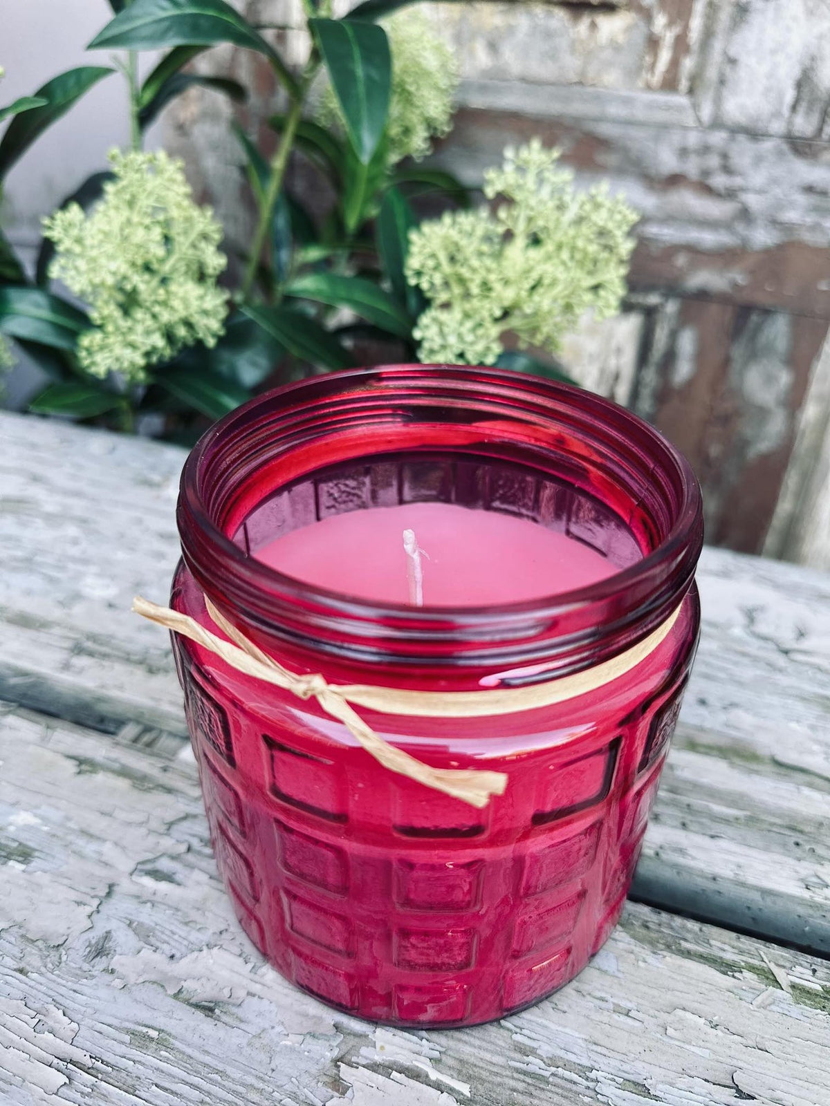 Myggelys - Citronella Rød - VIAMAJA.DK