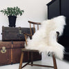 Natural white fur - VERKOCHT