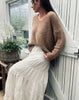 Rok Boheme katoen – S/M Lichtbeige