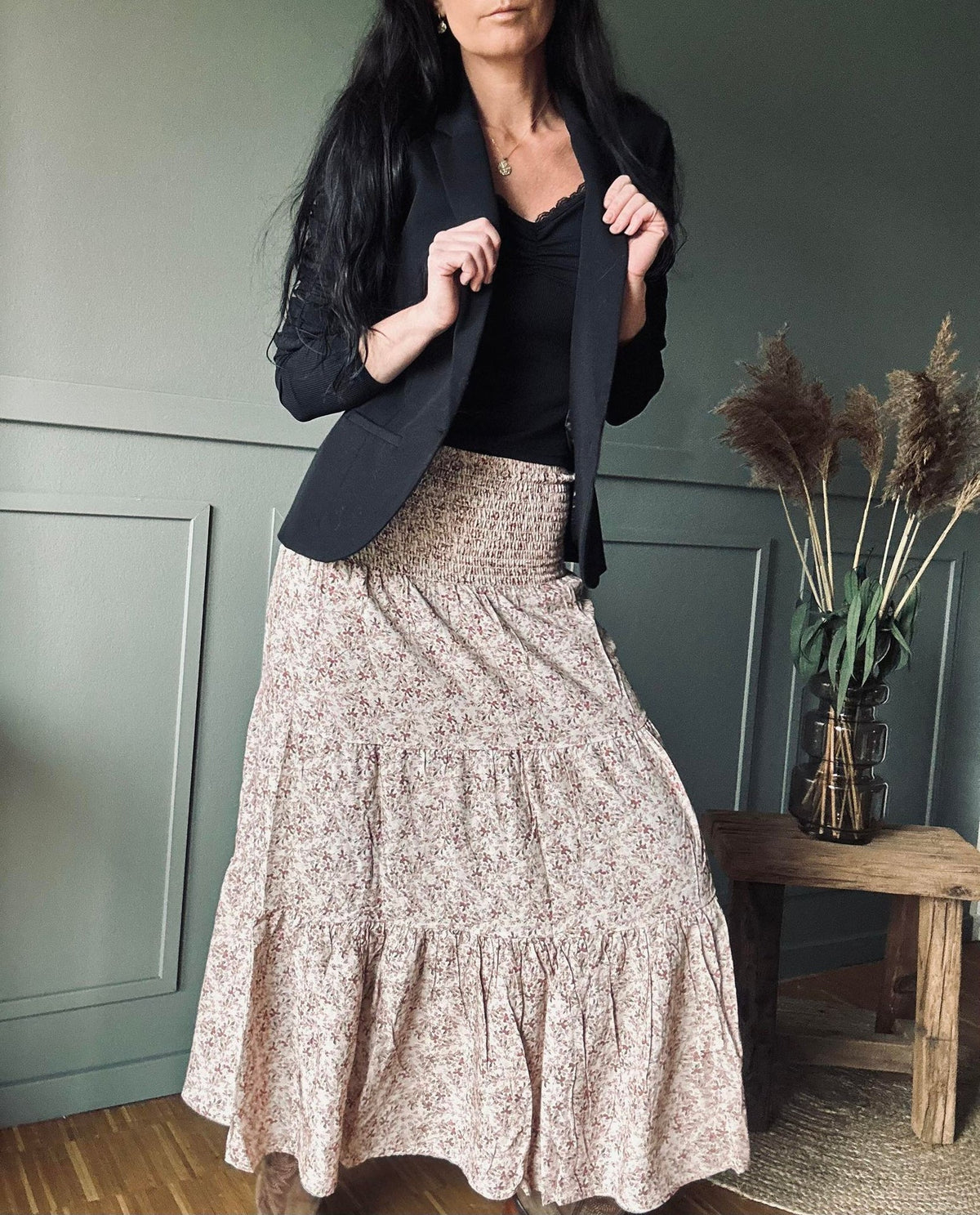 Nederdel Boho Rose - VIAMAJA.DK