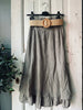 Rok met riem – Taupe S/M