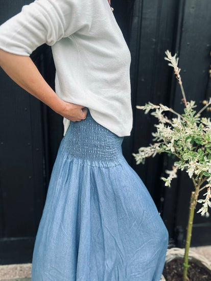 Nederdel Marta Jeans - VIAMAJA.DK