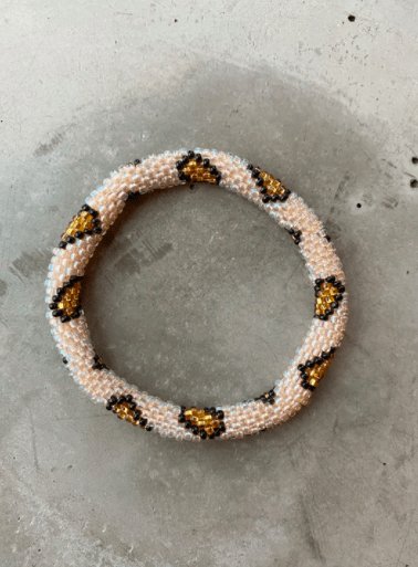 Nepal armbånd – Leopard - VIAMAJA.DK
