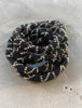 Nepal-armband - Zwart met patroon