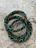 Nepal armband - Turkoois / Goud Delux
