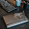 Notitieboek in leer – Black A5