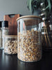 Opbergglas met houten deksel 1700 ml