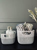 Opbergmand Hally Small - Grey