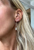 Enkele oorbel Mischa 18K verguld