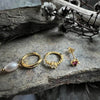 Oorbellen Ellie Mix box 18K verguld