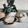 Oorbellen Lharni small 18k verguld