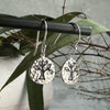 Oorbellen Levensboom Silver