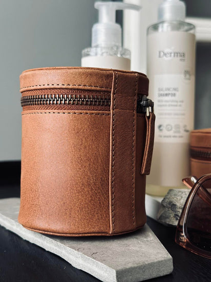 Organiser Leather - Big cognac - VIAMAJA.DK