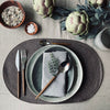 Ovale placemat - Bruin
