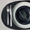 Ovale placemat - Zwart