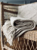 Plaid 125x150 Natuur gerecycled katoen