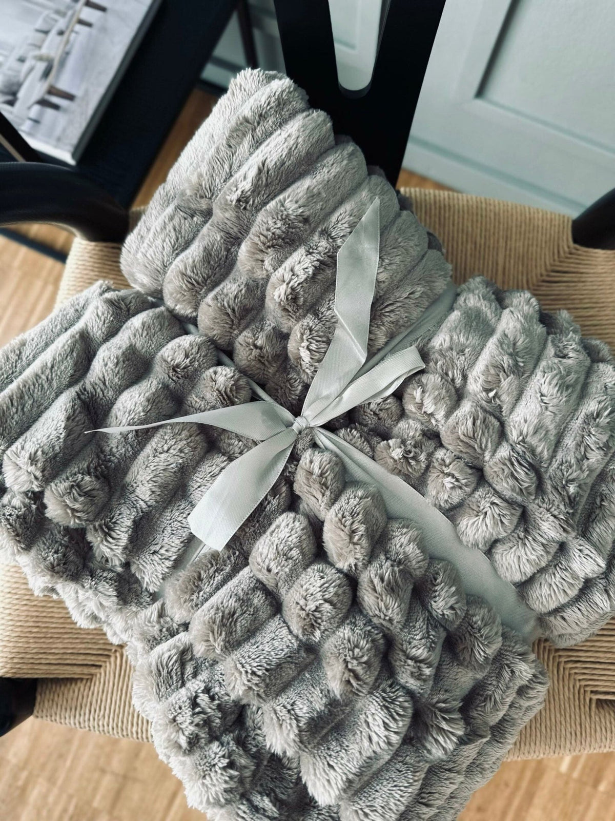 Plaid fleece Beige - SUPER SOFT - VIAMAJA.DK