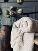 Plaid van Luxus fleece - Crème