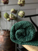 Plaid van Luxus fleece - Groen