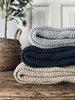 Plaid parelsteek - Navy