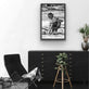Plakat Beach boy - 50x70 cm - VIAMAJA.DK