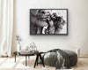Poster - Black/white Smoking 70x100