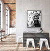 Poster Cute old lady - 70x100cm