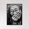Poster "Een goede lach" - 70x100 cm
