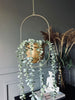 Pot met ophanging in messing