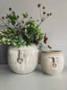 Potten set met gezichten