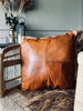 Kussen Cognac 50×50