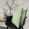 Kussen groen met ritssluiting