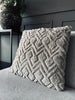 Kussen incl. vulling - 45x45 cm Beige ZigZag