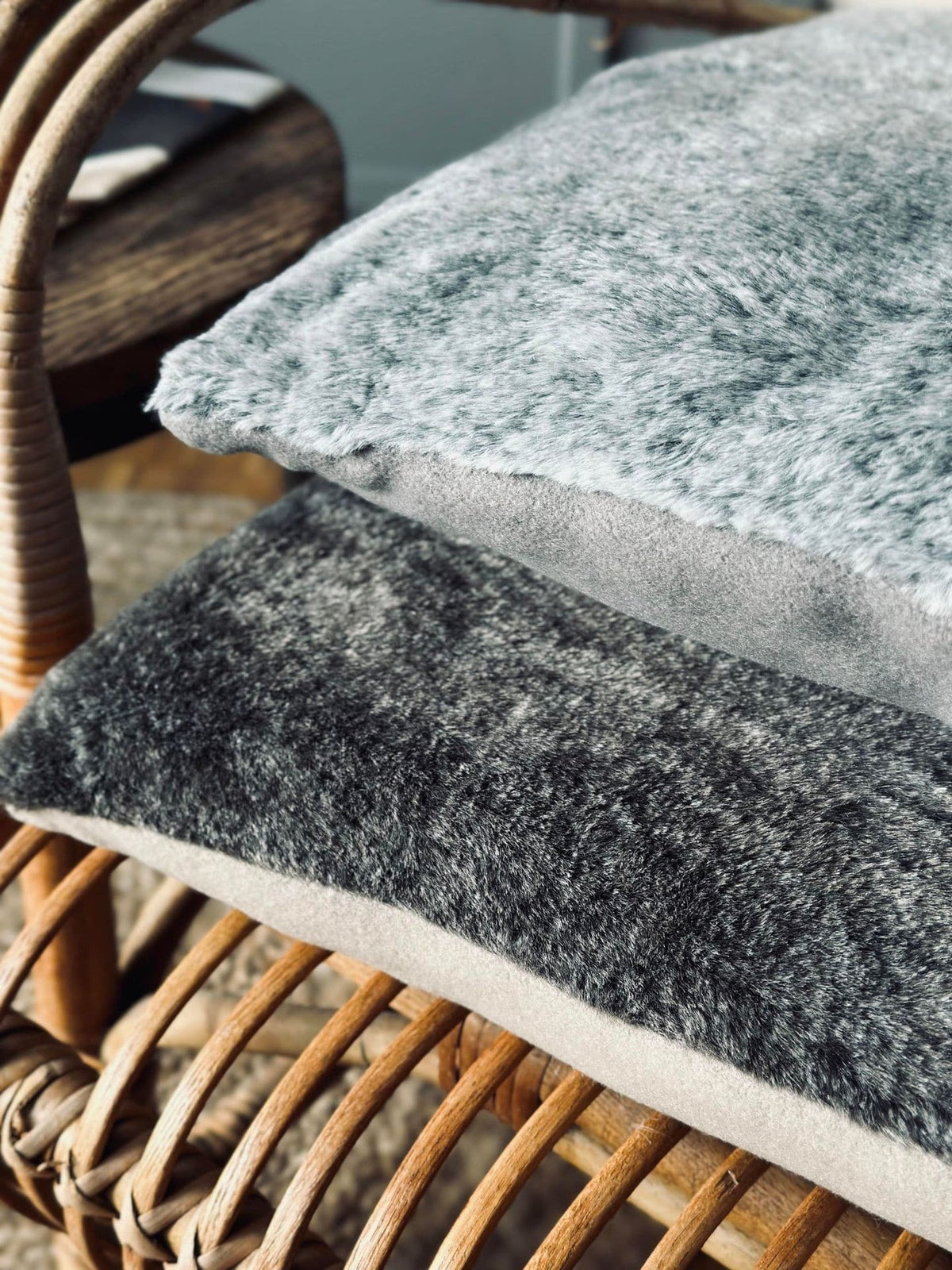 Pude ink fyld - Grey 45x45 - VIAMAJA.DK