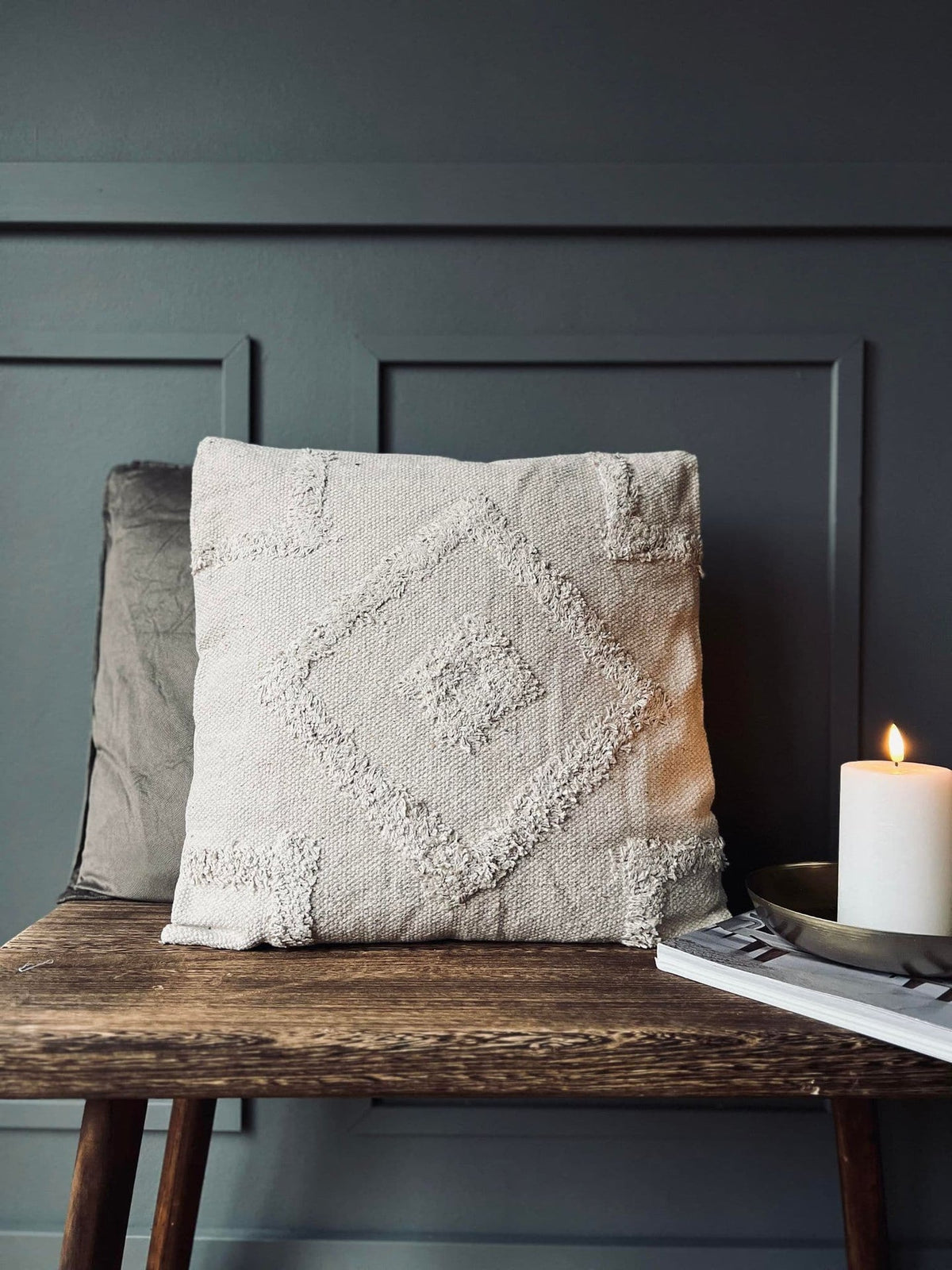 Pude TUFTED 45X45 - VIAMAJA.DK