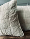 Pudestykke STONE-WASHED Quilt – Nature 50×70 - VIAMAJA.DK