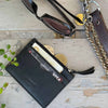 Porteemonnee BOSTON - Zwart leer